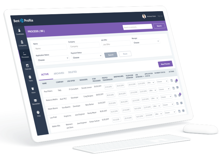 best profile active recruitment processes best profile active recruitment processes