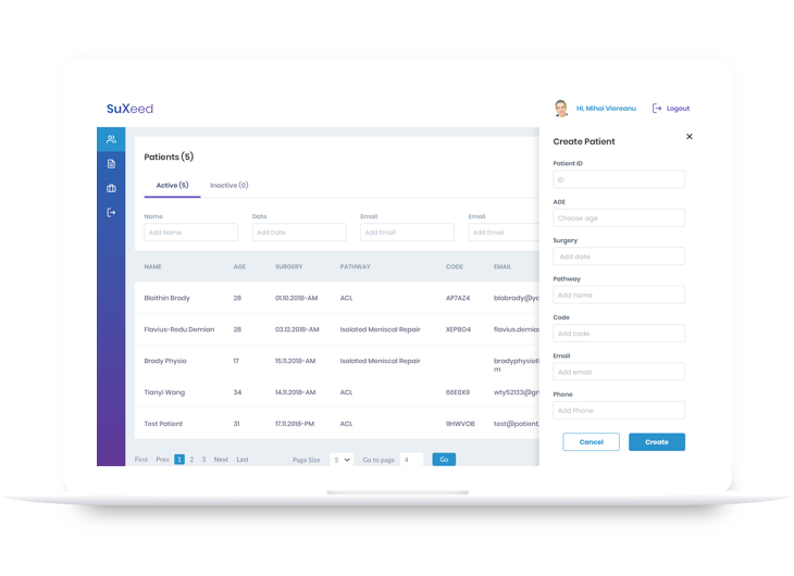 suxeed create new patient suxeed create new patient