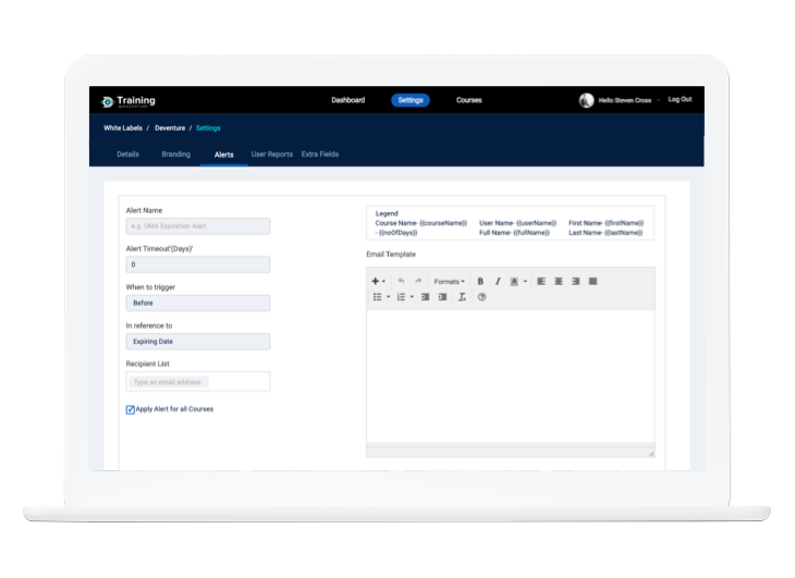 Real time alert management deventure training real time alert management for courses